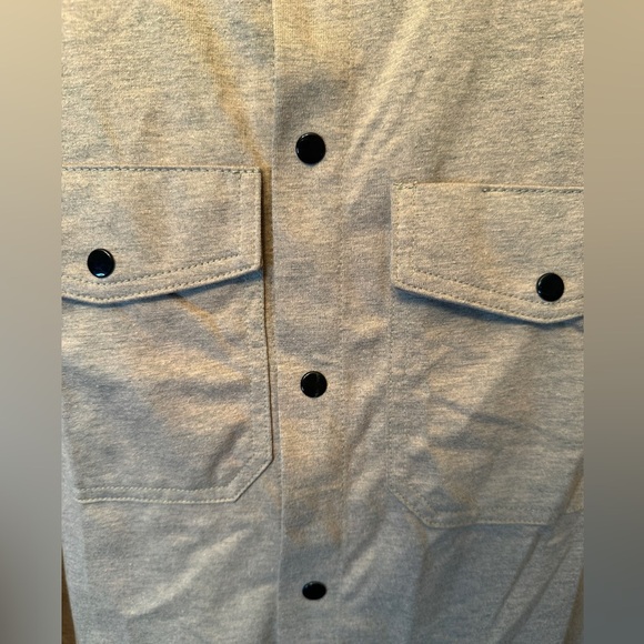 Benchmark Size M Oh Snap Hybrid FR Shirt Fire Resistant Stretch Material Tan - Picture 3 of 12